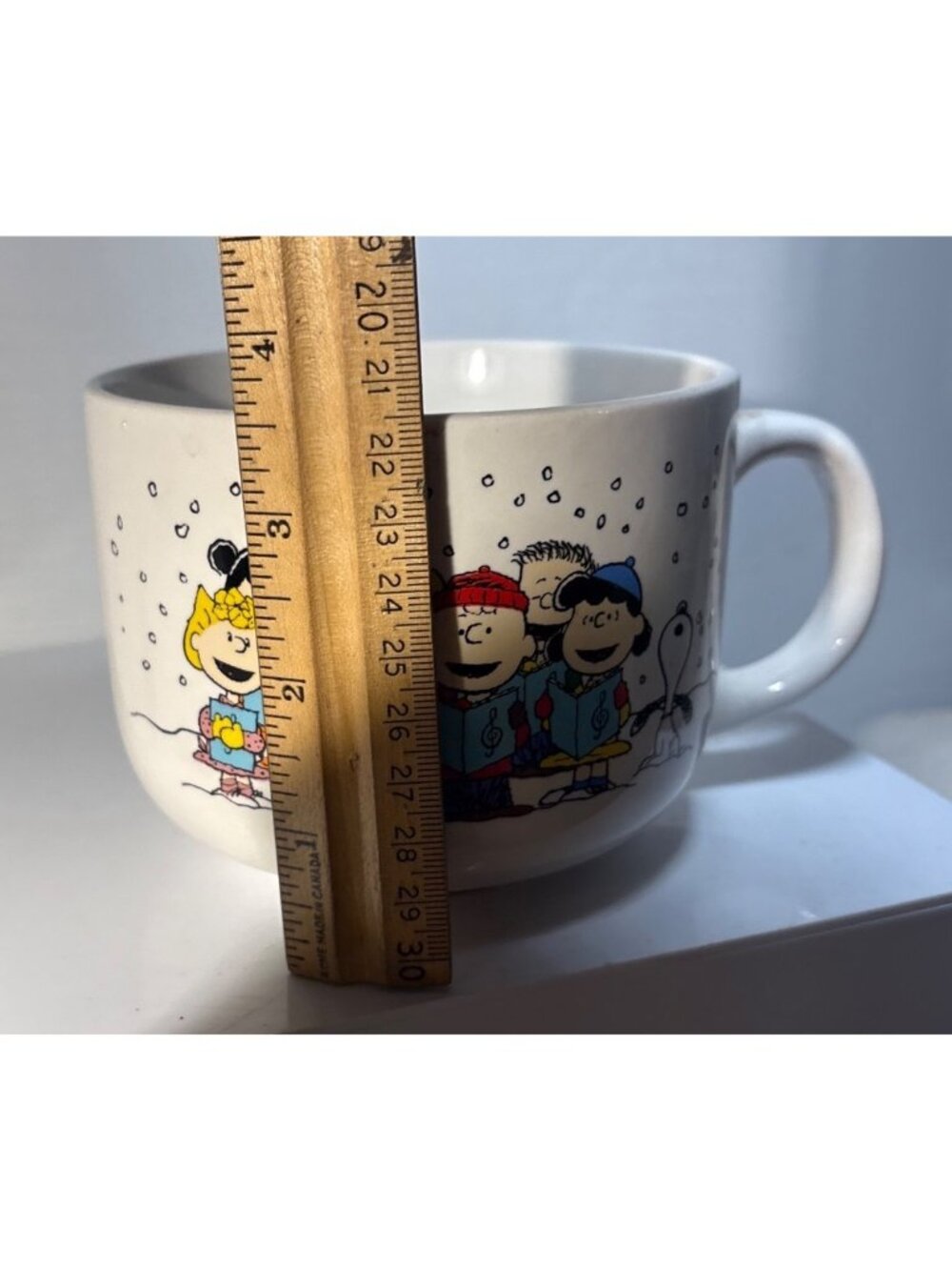Peanuts Christmas Mug Soup Bowl Caroling Characters Charlie Brown Snoopy 2020 - Picture 8 of 9